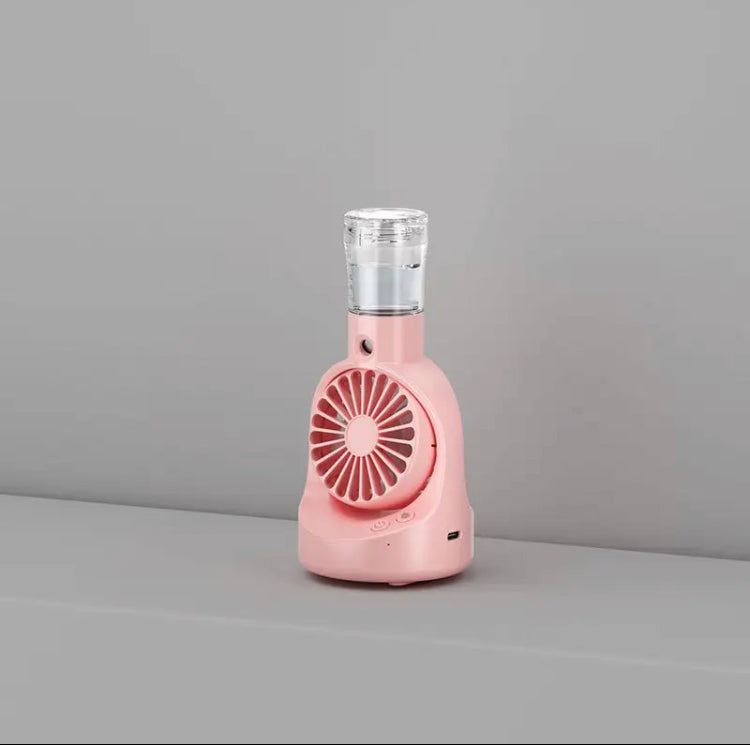Water Restocking Spray Fan, Portable Outdoor Humidifying Fan, Household Office Fan Water Restocking Spray Fan, Portable Outdoor Humidifying Fan, Household Office Fan